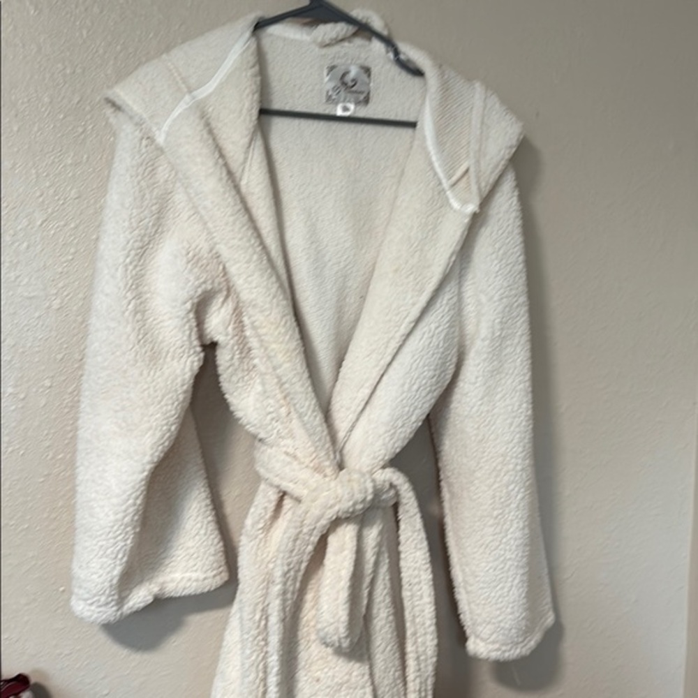 Cozy Cream Hooded Women's Jacket